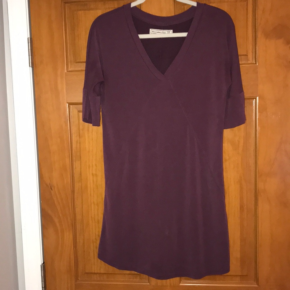 Purple casual Abercrombie & Fitch dress